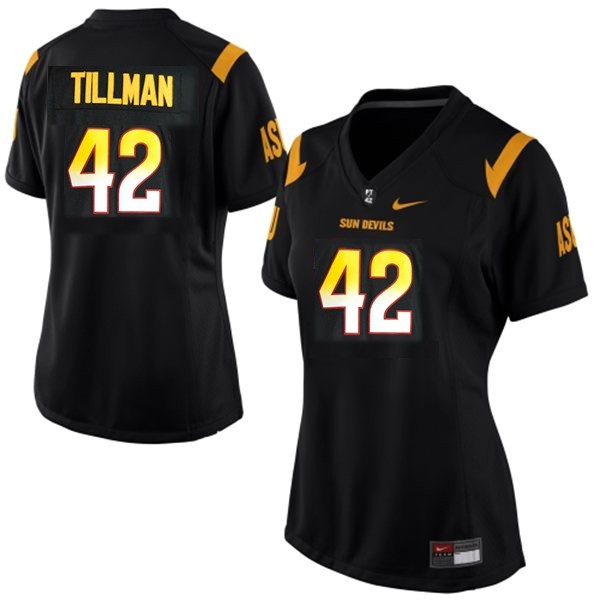 Nike Pat Tillman Arizona State Sun Devils No.42 Women - Black